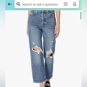 Title: ISO Levi’s® Ribcage Ankle Straight Jeans - 30W x 27L - Stretch Preferred